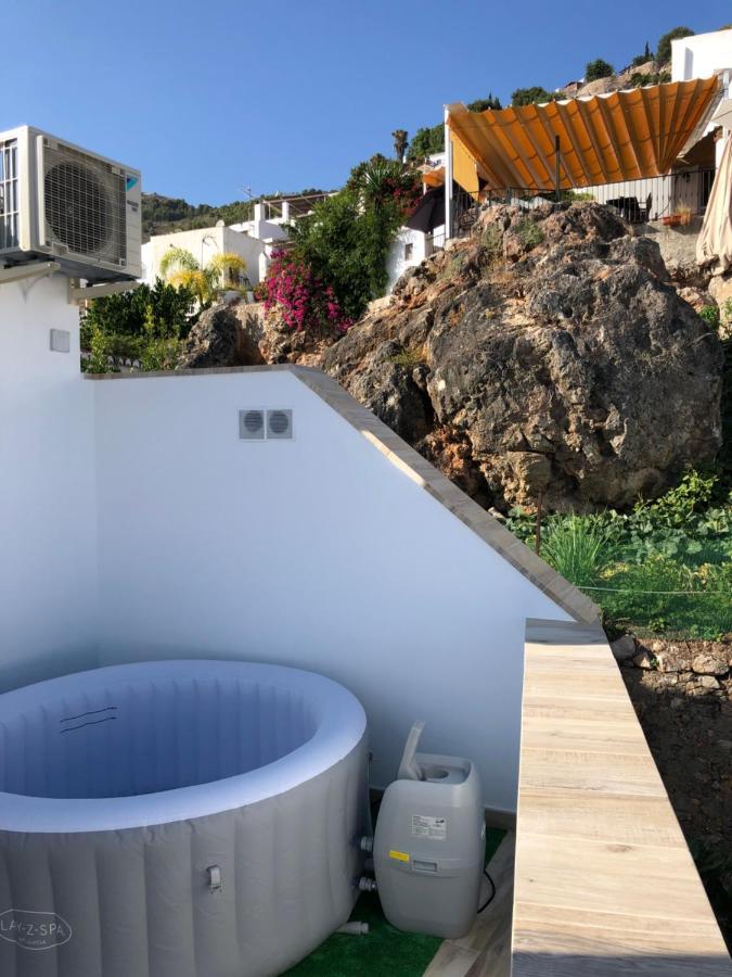 Cerezo'S House - Terrace & Jacuzzi Villa Frigiliana Kültér fotó