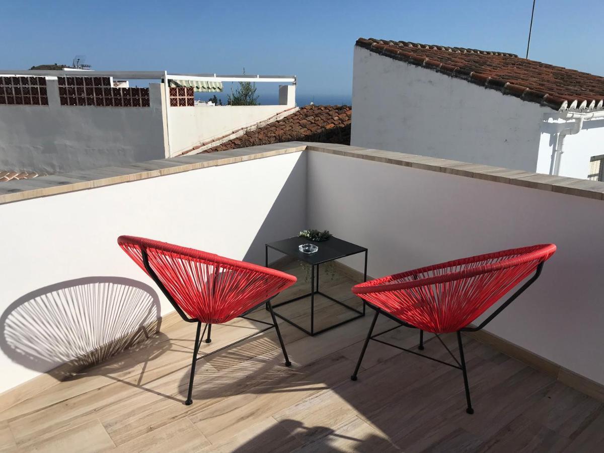 Cerezo'S House - Terrace & Jacuzzi Villa Frigiliana Kültér fotó