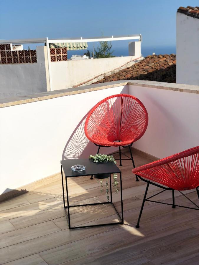 Cerezo'S House - Terrace & Jacuzzi Villa Frigiliana Kültér fotó