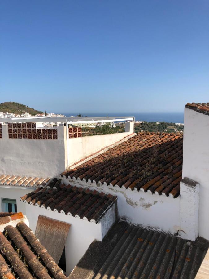 Cerezo'S House - Terrace & Jacuzzi Villa Frigiliana Kültér fotó